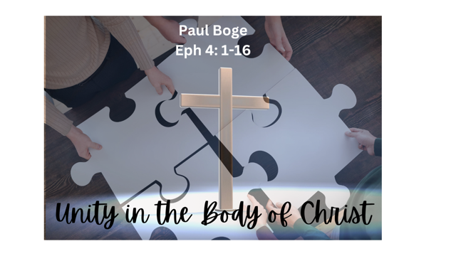 Unity in the Body of Christ