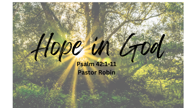 Hope in God