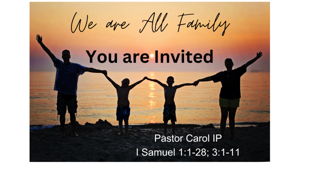 We are a Big Family – You Are Invited