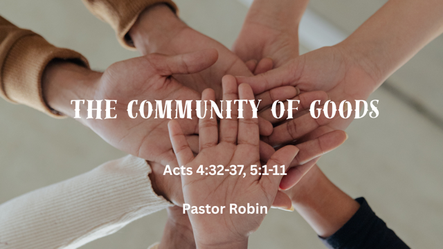 The Community of Goods